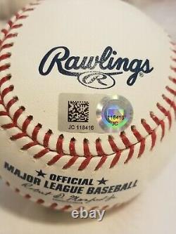 Cole Hamels Signed Rawlings Official MLB Baseball MLB Authenticated