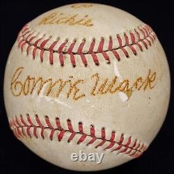 Connie Mack Single Signed Reach Official League Baseball JSA LOA