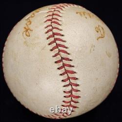 Connie Mack Single Signed Reach Official League Baseball JSA LOA