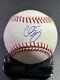 Corey Seager Autographed Official Major-League Baseball JSA