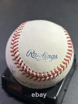 Corey Seager Autographed Official Major-League Baseball JSA