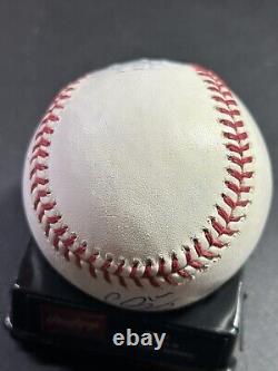 Corey Seager Autographed Official Major-League Baseball JSA