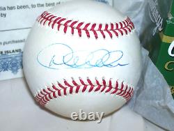 DEREK JETER Signed Autograph Official Major League Baseball New York Yankees COA