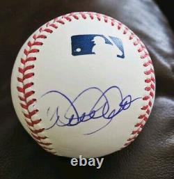 DEREK JETER signed autographed Official Major League Baseball, Yankees, HOF
