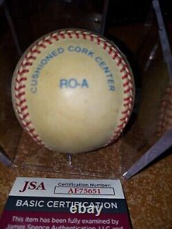 DOCK ELLIS SIGNED Official American League Baseball On The Sweetspot JSA COA