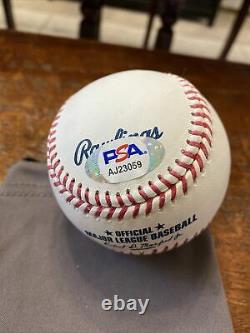 David Ortiz Signed Official Major League Baseball PSA DNA Coa Boston Red Sox
