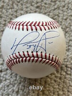 David Ortiz Signed Rawlings Official Major League Baseball with JSA COA MLB