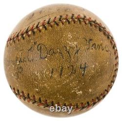 Dazzy Vance 1924 MVP Season Signed Official National League Baseball PSA DNA COA