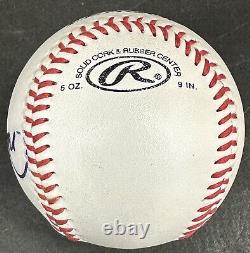 Derek Jeter Signed Rawlings Official League Baseball NY Yankees Auto PSA HOF