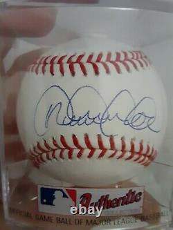 Derek Jeter Yankees Signed Official Major League Baseball OML Autographed no coa