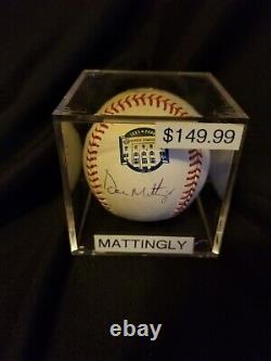 Don Mattingly Autographed Official Major league Baseball With Bc Collectibles COA