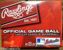 Dozen Rawlings Official Leather Major League Baseballs Romlb Mlb Qty12 Manfred