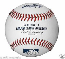 Dozen Rawlings Official Leather Major League Baseballs Romlb Mlb Qty-12 Manfred