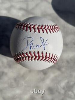 Druw Jones Signed Official Major League Baseball Auto Signed Diamondbacks MLB