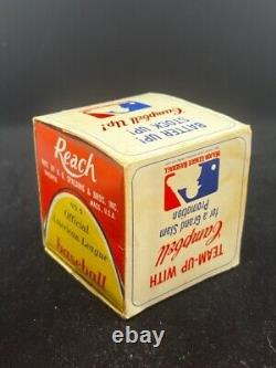 Early 1970's Reach Official American League Baseball with Campbells promo sleeve