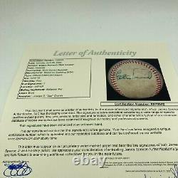 Elston Howard Signed Vintage 1970 Official American League Baseball JSA COA
