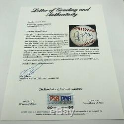Elton John Single Signed Official Major League Baseball PSA DNA Graded MINT 9