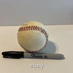 Ernie Banks Autographed Signed Little League Official Baseball JSA #AW52694