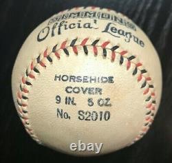 Extremely RARE 1930s Simmons Hardware Official League baseball with BOX