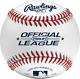 FLAT SEAM Official League Baseballs FSOLB1 Youth/14U Recreational Use Pr
