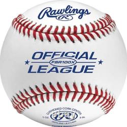 FLAT SEAM Official League Practice Baseballs FSR100X 12 Count