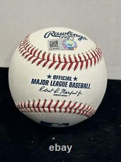 Fanatics Gerrit Cole Signed Official Major League Baseball Snow White NY Yankees