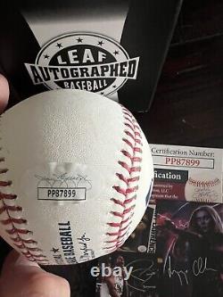 Fernando Tatis Jr Autographed Official Major League Baseball (JSA)