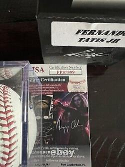 Fernando Tatis Jr Autographed Official Major League Baseball (JSA)