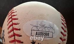 Fernando Valenzuela Autographed Official National League Baseball (JSA)