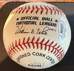 Fernando Valenzuela Autographed Official National League Baseball (JSA)