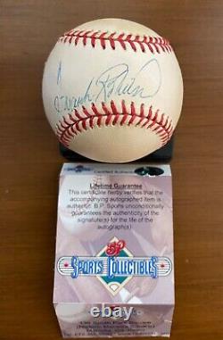 Frank Robinson Signed Official American League Baseball