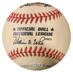 Frank Robinson Signed Official National League Baseball