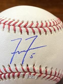 Freddie Freeman Signed Official Major League Baseball Psa Dna Coa Atlanta Braves