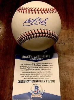 GERRIT COLE Signed / Autographed Official Major League Baseball JSA COA