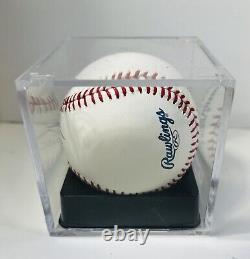GIANCARLO STANTON Autographed Signed Official Major League Baseball 2014 Ball