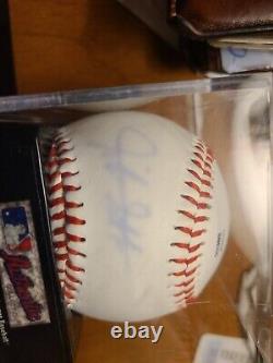 GIANCARLO STANTON YANKEES SIGNED AUTOGRAPHED BASEBALL Official League Alcs Auto