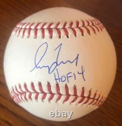 GREG MADDUX Autographed Signed Official Major League Baseball HOF insc. BECKETT