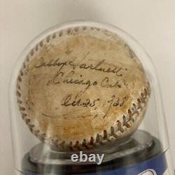 Gabby Hartnett Single Signed 1938 Official League Baseball BGS Beckett Authentic