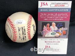 Gaylord Perry Official National League Multi Inscribed Auto Baseball JSA COA