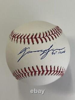 George Lombard Jr Signed Rawlings Official Major League Baseball BAS Full Sig