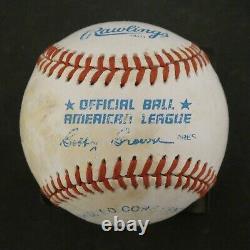 George Steinbrenner Signed Official AL Baseball with Minor League Yankees
