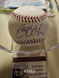 Gerrit Cole Autographed Rawlings Official Major League Baseball JSA COA