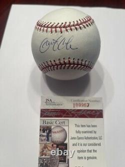 Gerrit Cole Signed official major league baseball withJSA COA