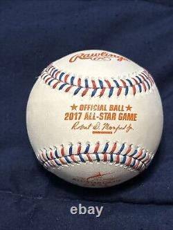 Giancarlo Stanton Signed 2017 Official All Star Game Baseball Autograph