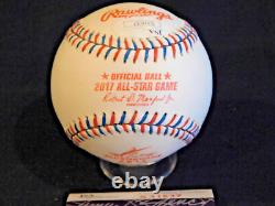 Giancarlo Stanton Signed 2017 Official All Star Game Baseball JSA COA