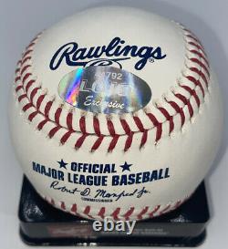 Greg Maddux Autographed Rawlings Official Major League Baseball 92-95 CY LOJO