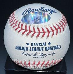 Greg Maddux Signed Rawlings Official Major League Baseball Braves LOJO