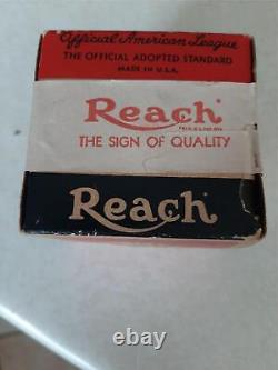 HTF 1951 Reach No. O Official American League Baseball New In Box Sealed Z2