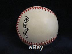 Hank Aaron Autographed Official National League (Coleman) Baseball Full JSA LOA