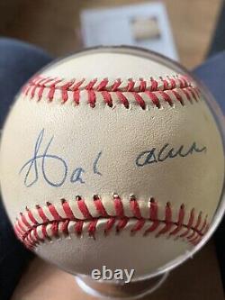 Hank Aaron Autographed Official Rawlings Baseball Signed with JSA LOA ZZ25616